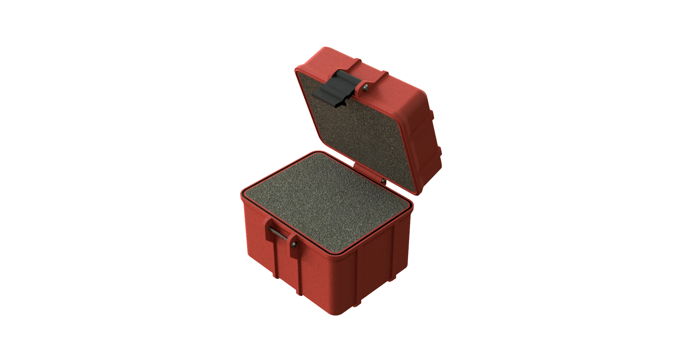 Miniatura 2 do modelo 3D Rugged Box (Parametric) Single Hinge Remix