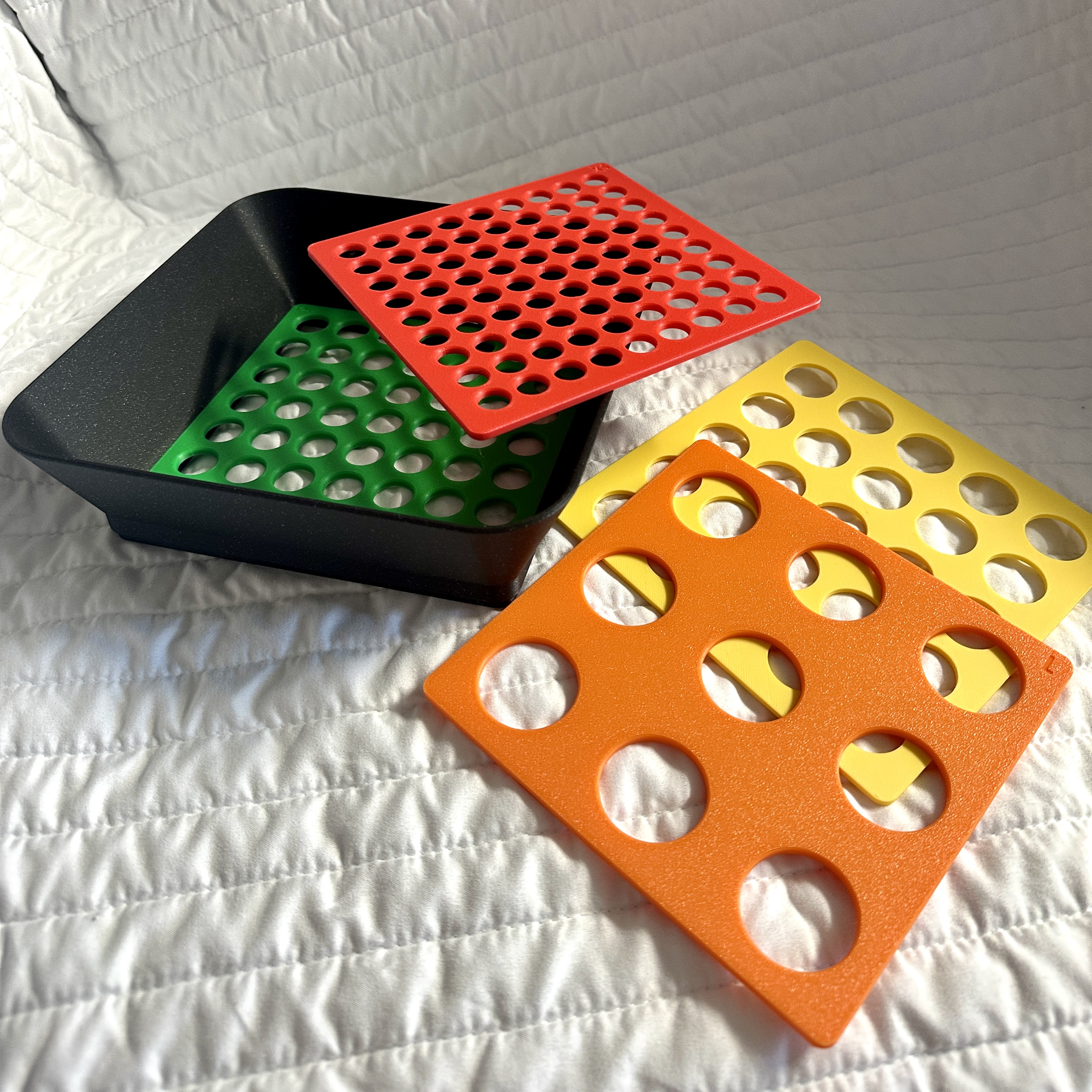Miniatura 2 do modelo 3D Modular Lego Sorting Bin