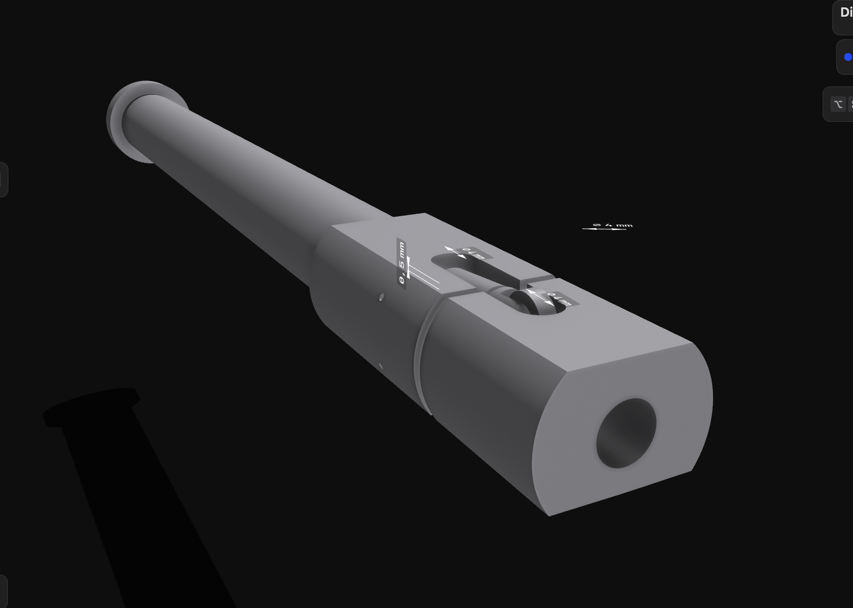 TIG pen 3D model