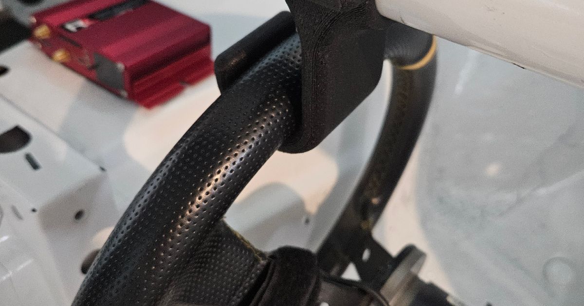 Roll bar steering wheel 90 degree hook by Christian Hubbell Download