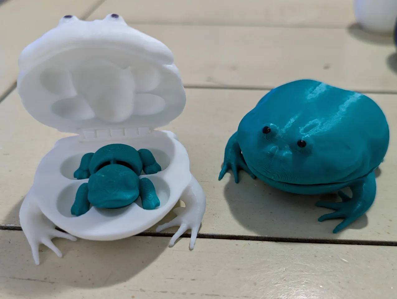 Flexi Frog Fidget in a Toad by scottg Download free STL model