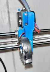 JG Aurora Maker 3D Printer Parts - Hotend Carriage & Hotend Fan Frame