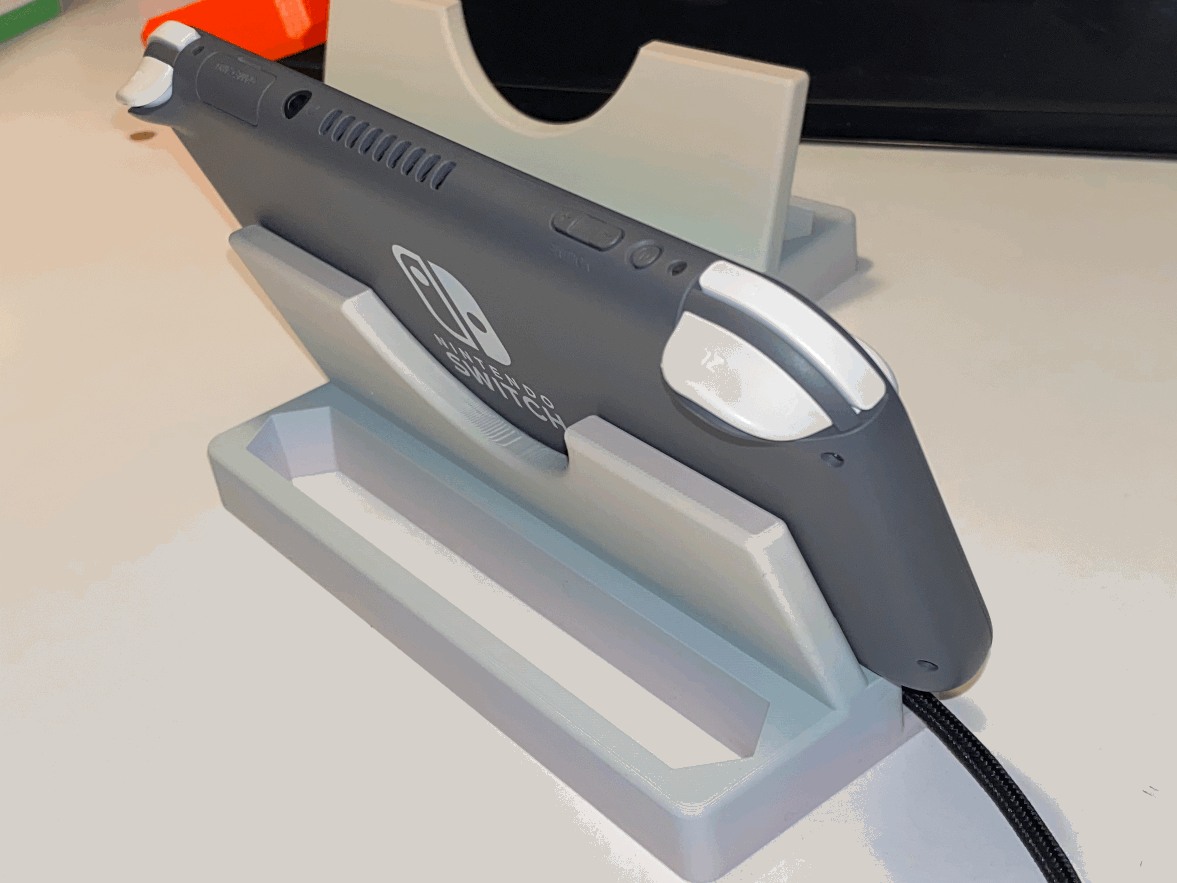 Nintendo Switch Lite Stand Cable by Marco Nielsen | Download free
