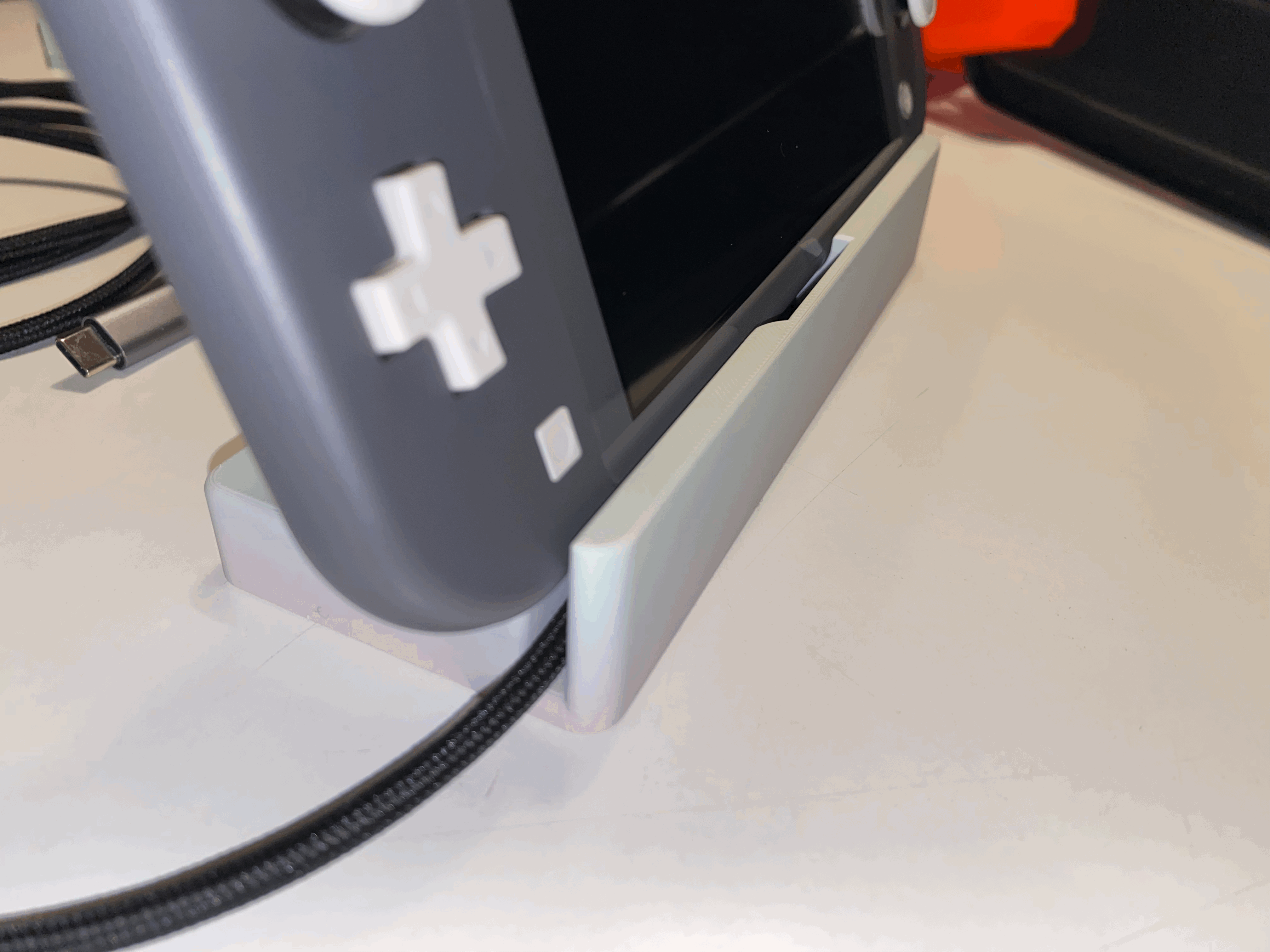 Miniatura 6 do modelo 3D Nintendo Switch Lite Stand Cable
