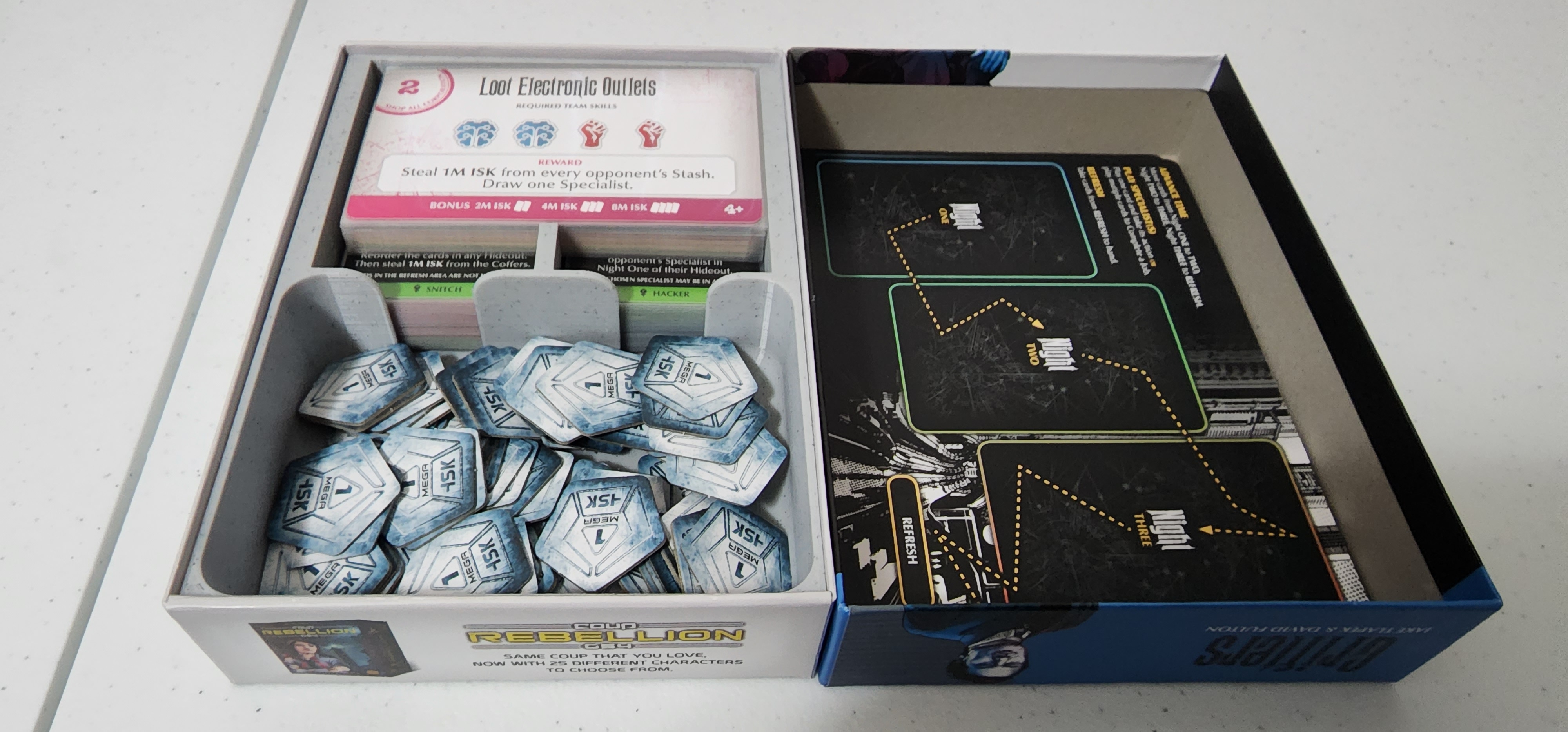 Grifters - 3D Insert