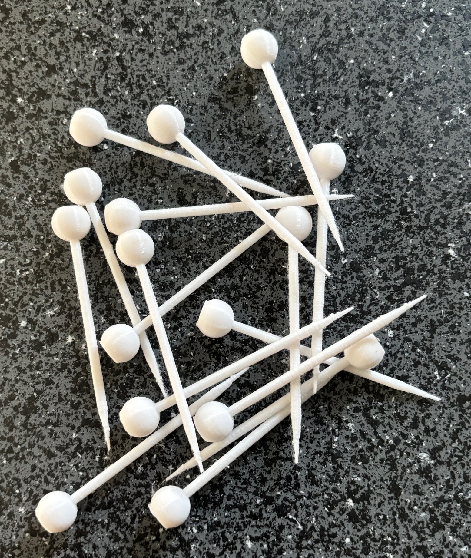 "Toothpick" Food Stand
