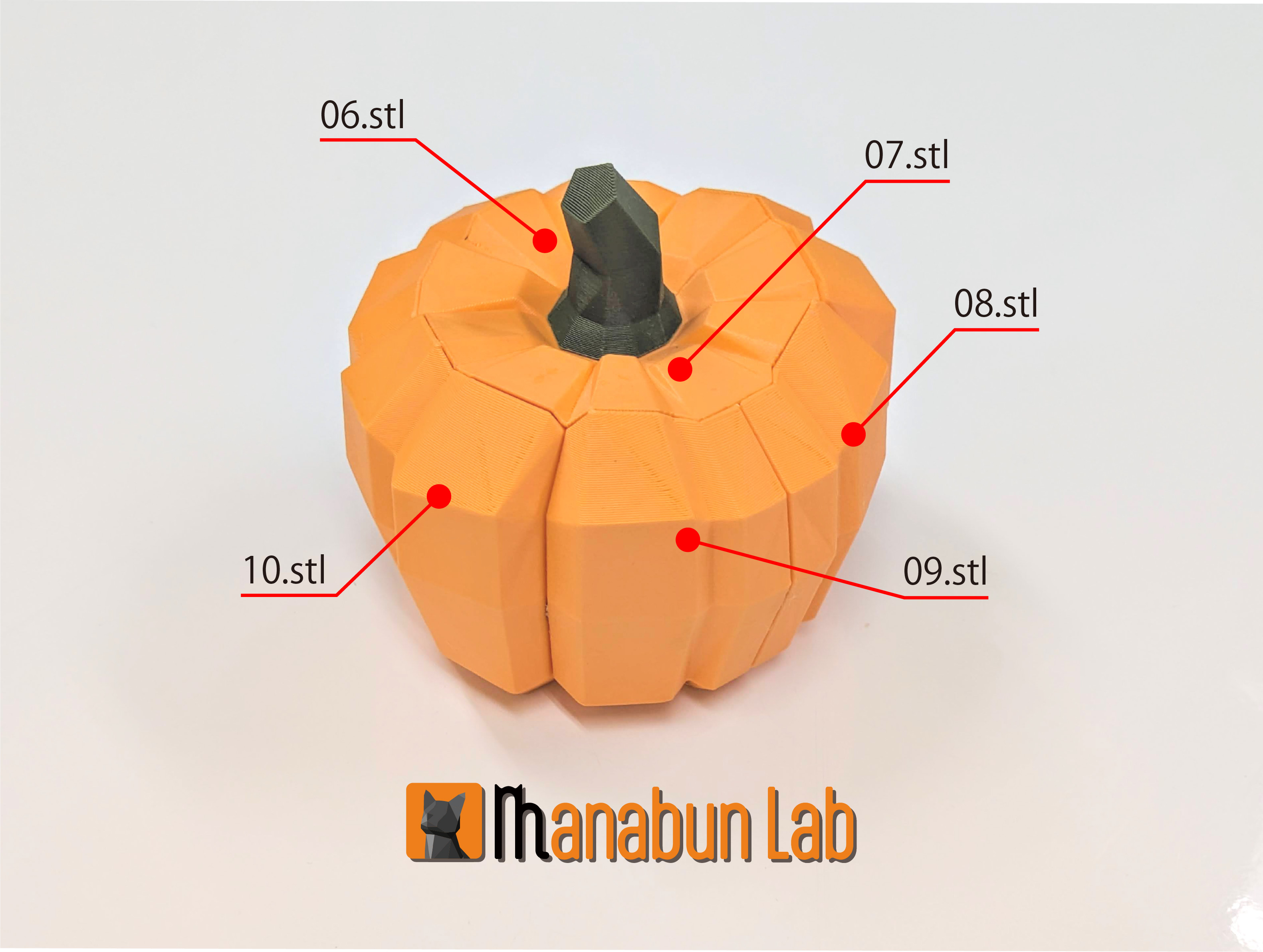 Low Poly Pumpkin Puzzle "Halloween" | No.25 — miniatura 10