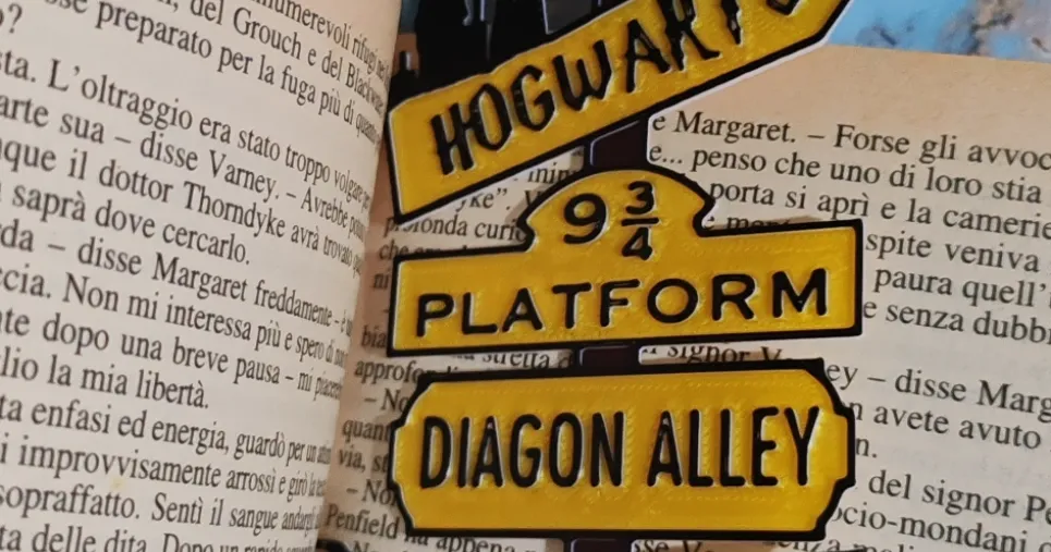 Harry Potter direction sign bookmark por TheWallArtGuy | Descargar ...