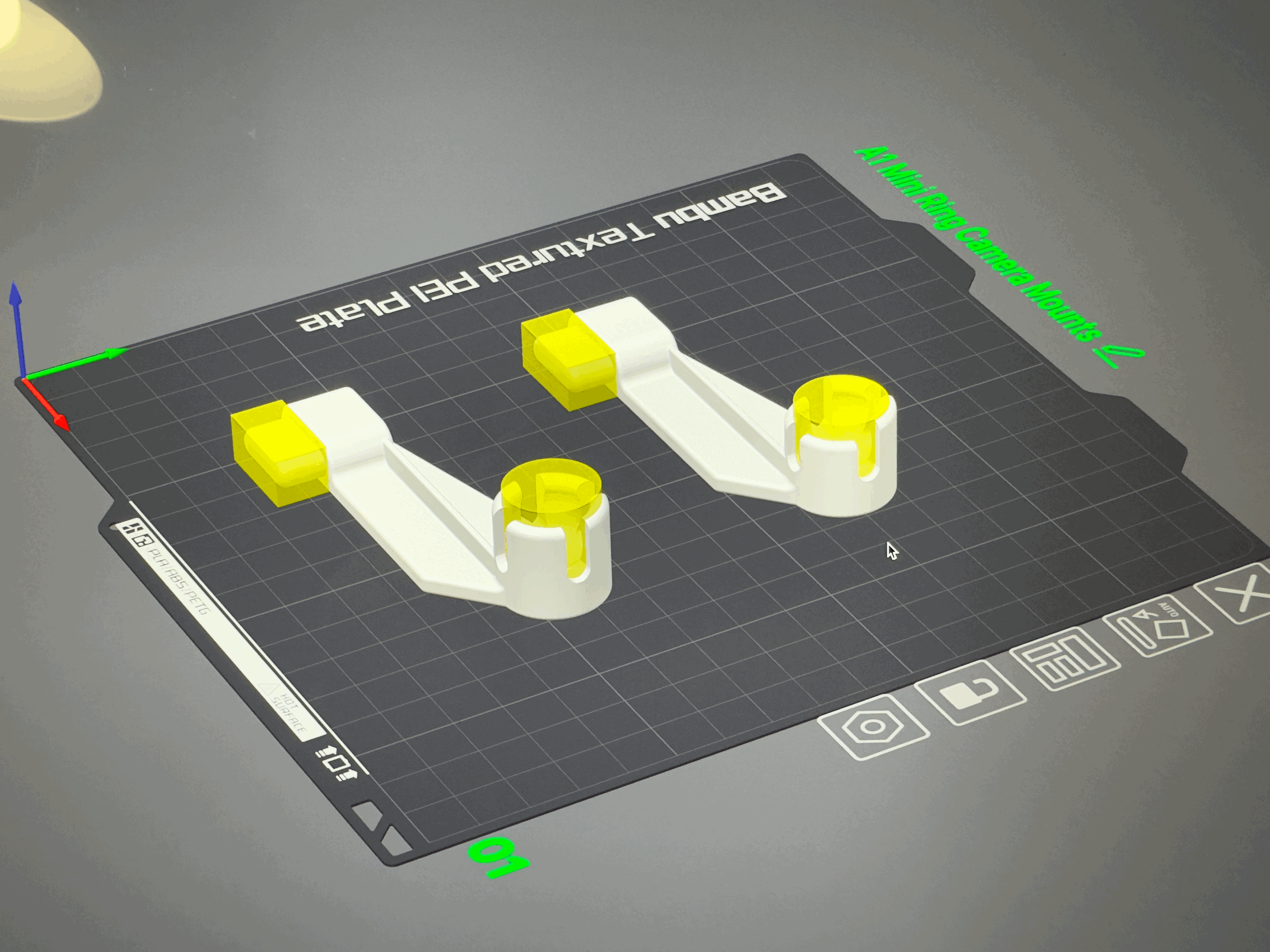 Miniatura 8 do modelo 3D A1 Mini Ring Camera Mount