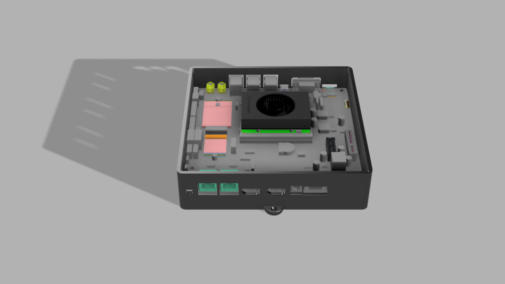 Case for Carrier Board LattePanda Mu Compute Module by MR H | Download ...