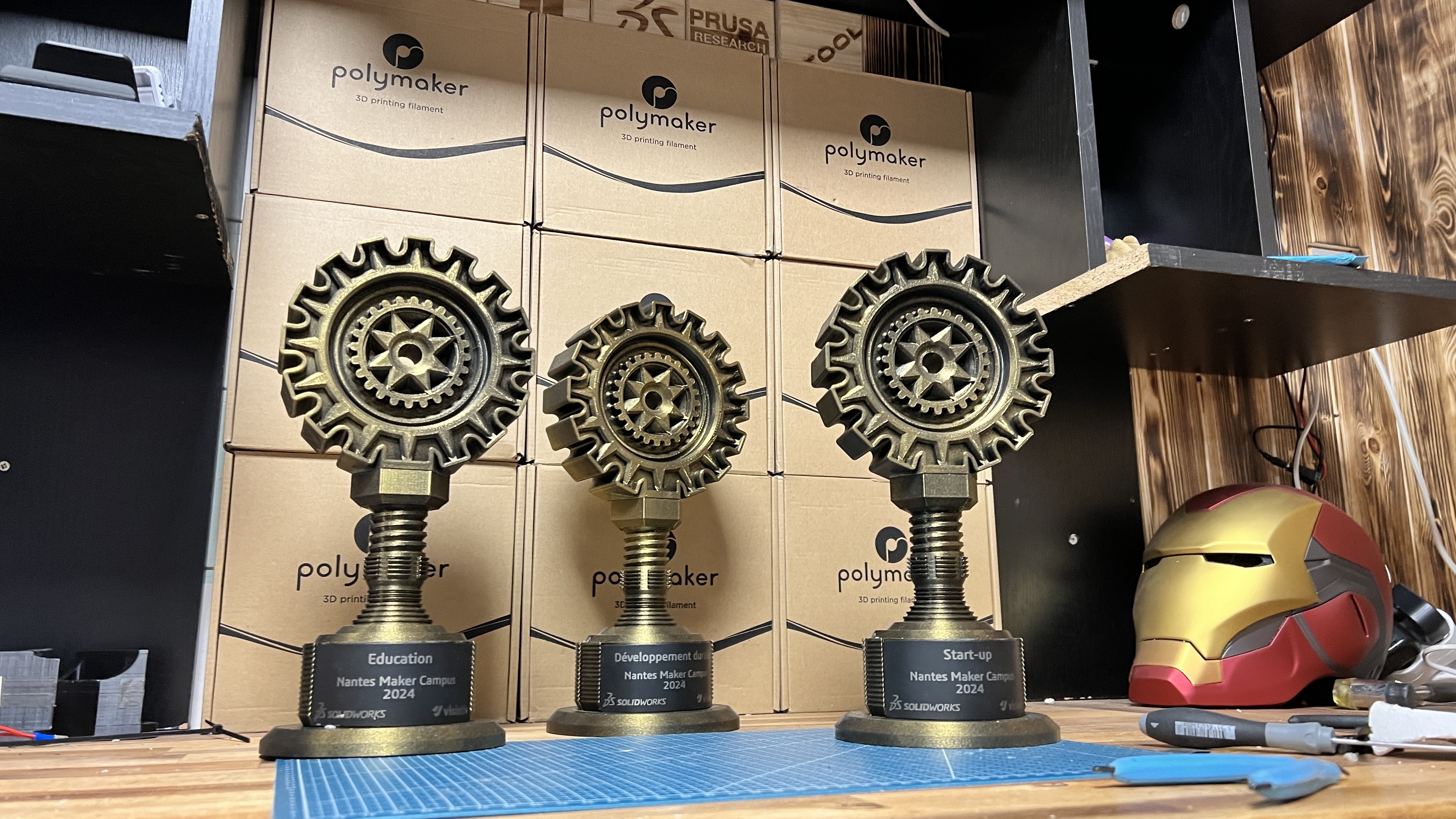 Miniatura 3 do modelo 3D Maker Faire Trophy