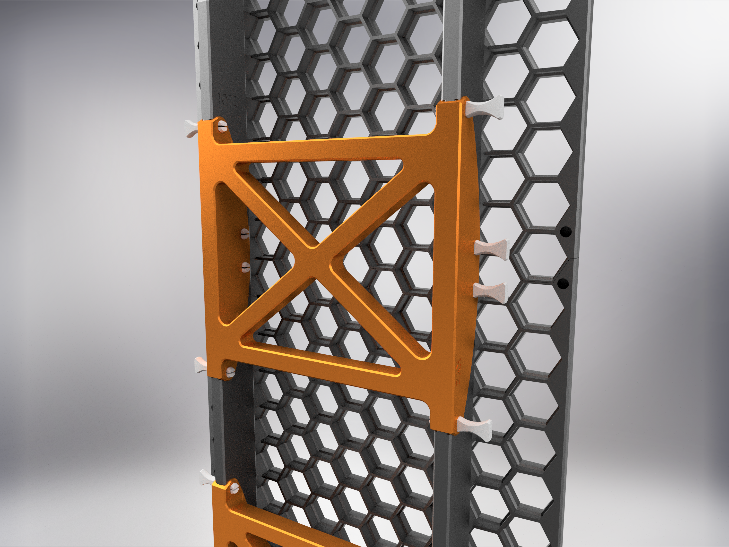 Arc Connector Upgrade for KYZ HSW Display Stand - Large 3D model thumbnail