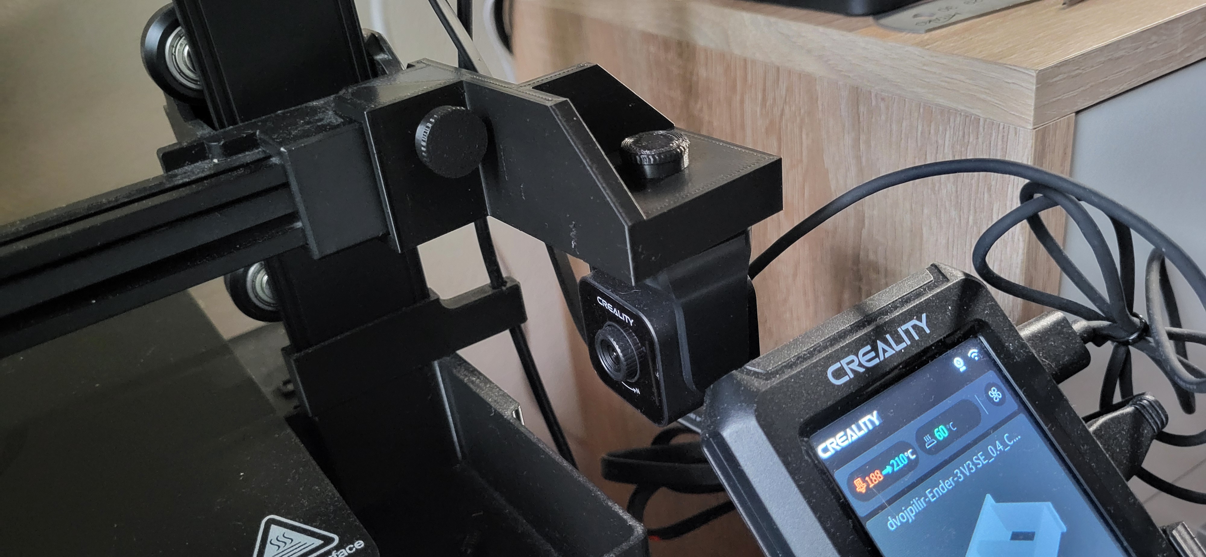 Ender 3 V3 SE/KE Camera holder