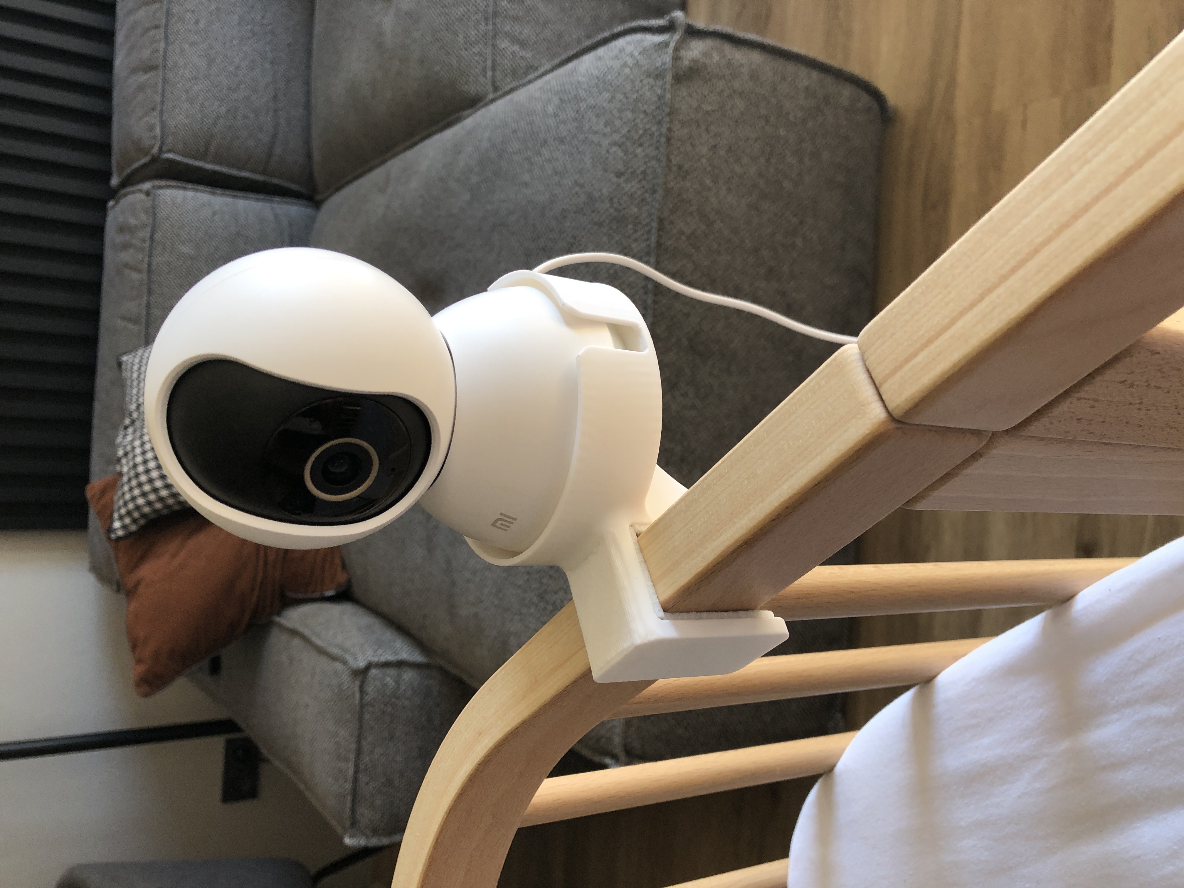Xiaomi camera C300 bedside bed frame holder