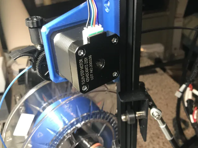 FLSun Q5 Extruder on side