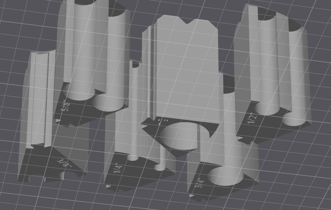 Imperial inserts 3D model thumbnail