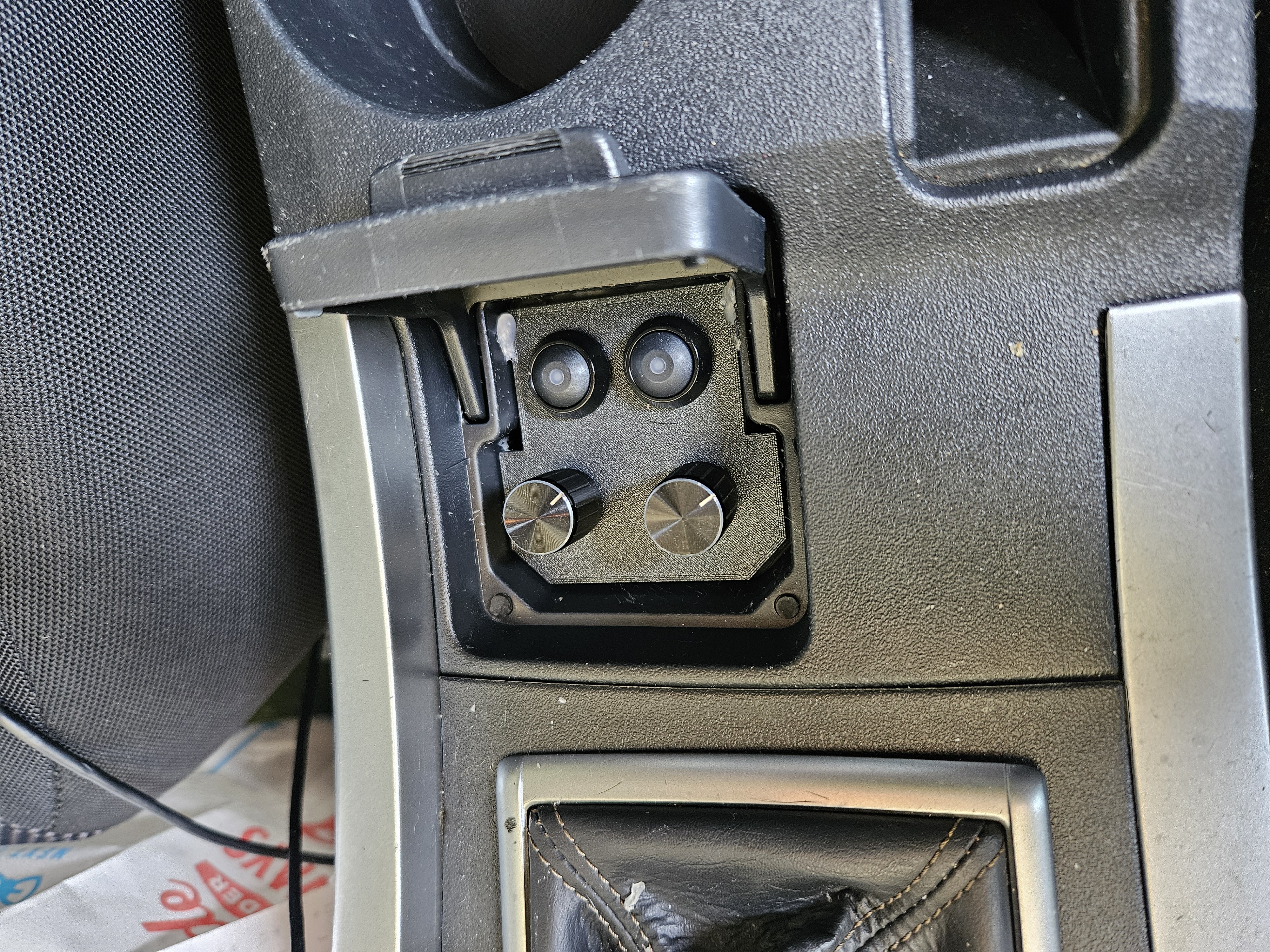 Scion tC (gen1) SWC console faceplate