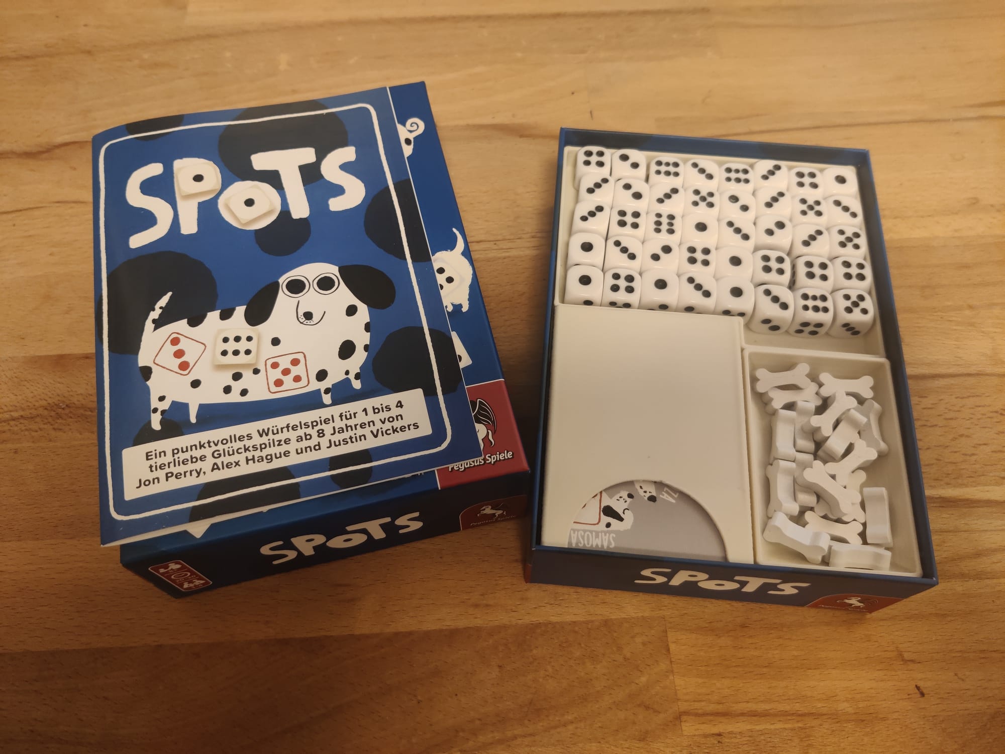 Spots Boardgame Inlay Insert (German/Deutsche Version)