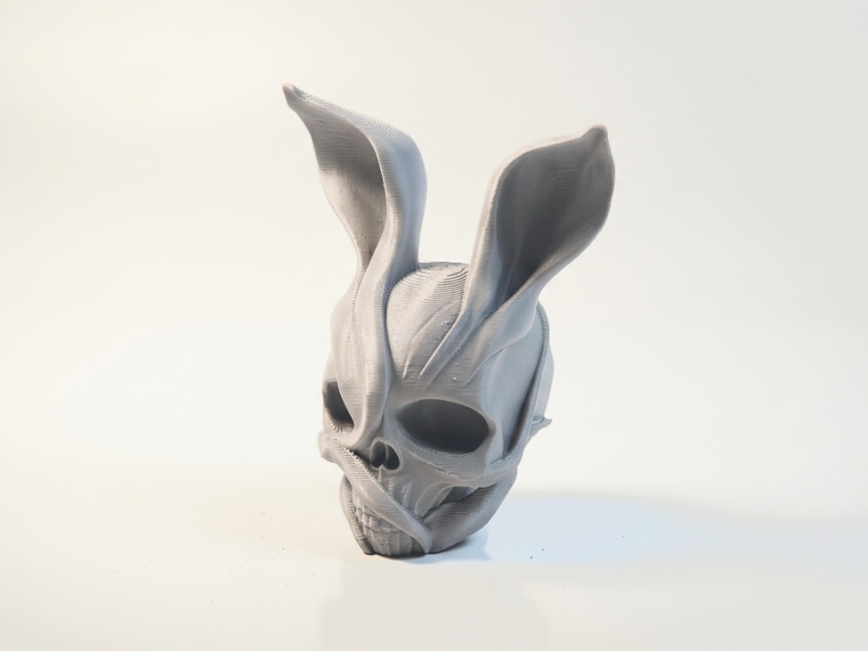 Rabbit Man Skull Fantasy Sculpture 3D Printable