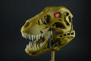 Terminator Rex remixed for multicolor