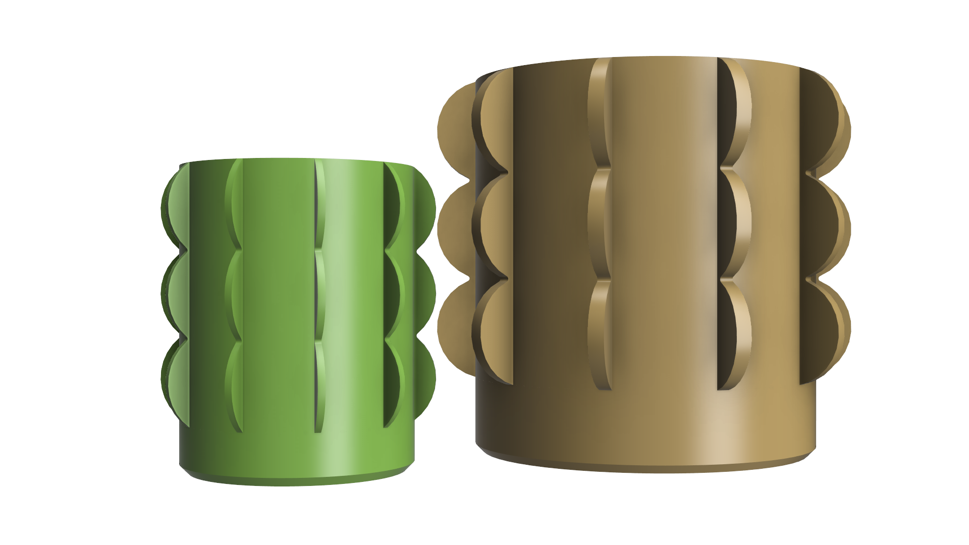 Miniatura 6 do modelo 3D Cactus Vase / Planter