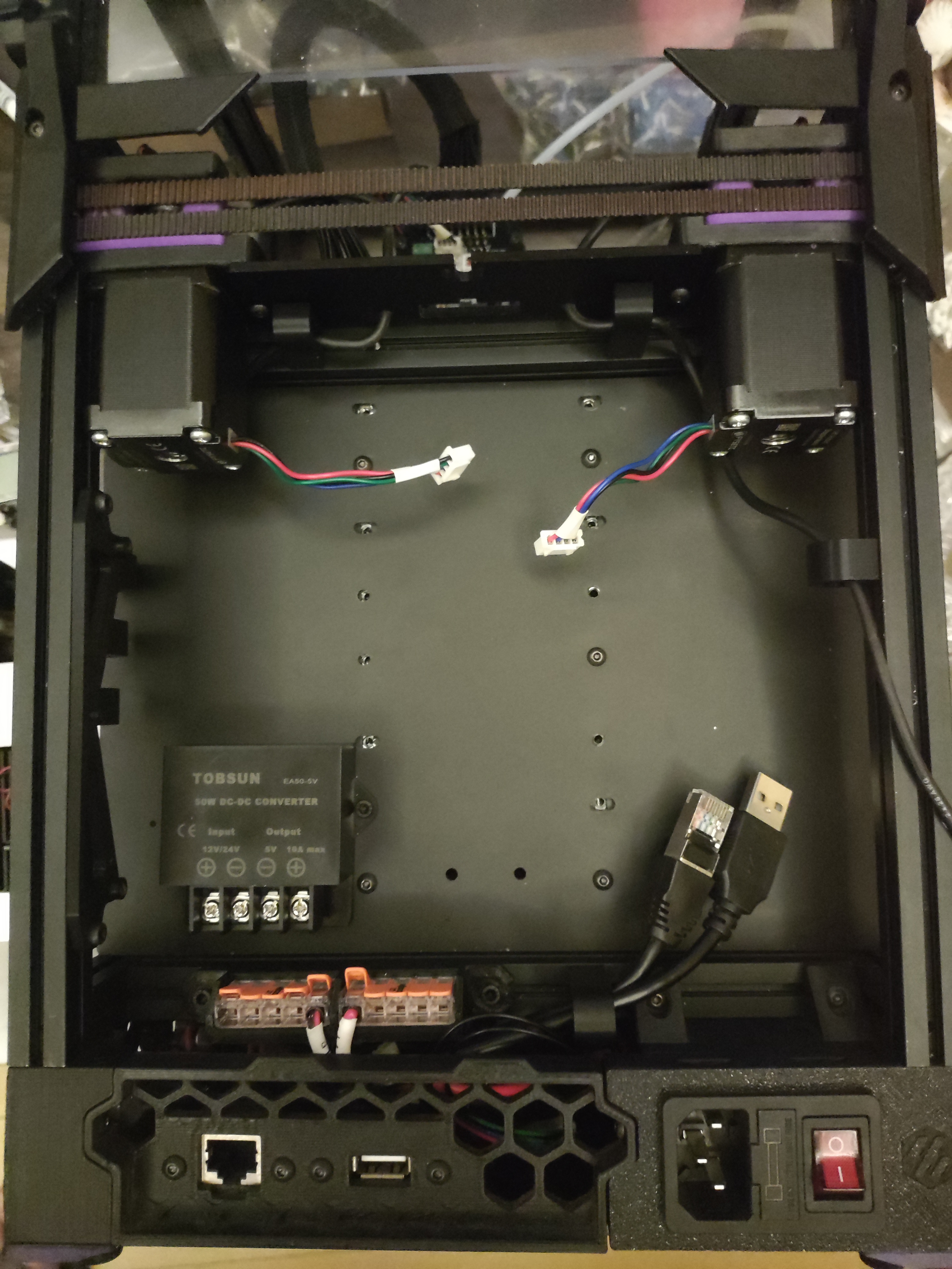 Wire Clip for 1515 extruder (makerbeam XL) - Voron V0.2