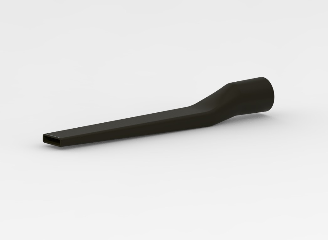 Small nozzle for vacuum cleaner - extra long (pipe: ⌀35,5 mm, total length: 308 mm)