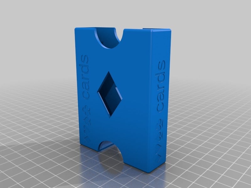 Miniatura 6 do modelo 3D Customizable Card Deck Box