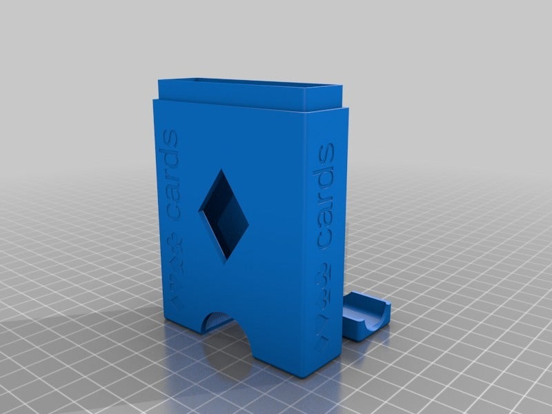 Miniatura 7 do modelo 3D Customizable Card Deck Box