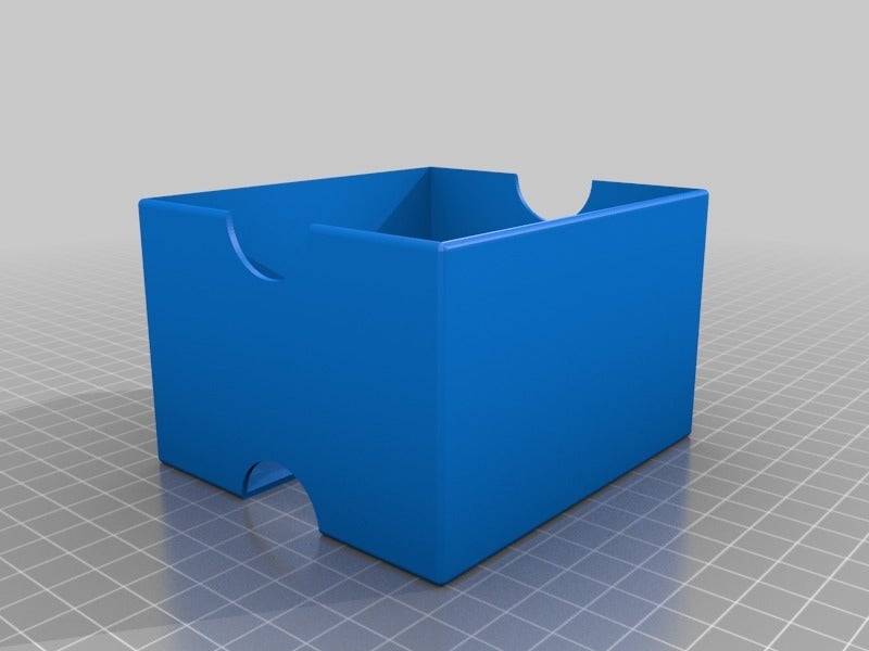 Miniatura 13 do modelo 3D Customizable Card Deck Box
