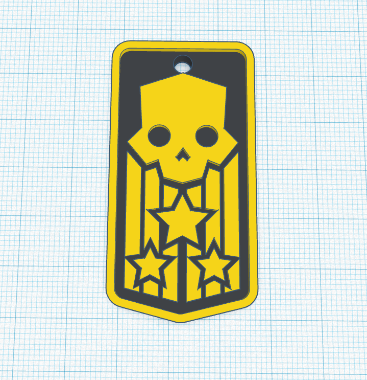 Helldivers2 dog tag by bdubil download free stl model printables