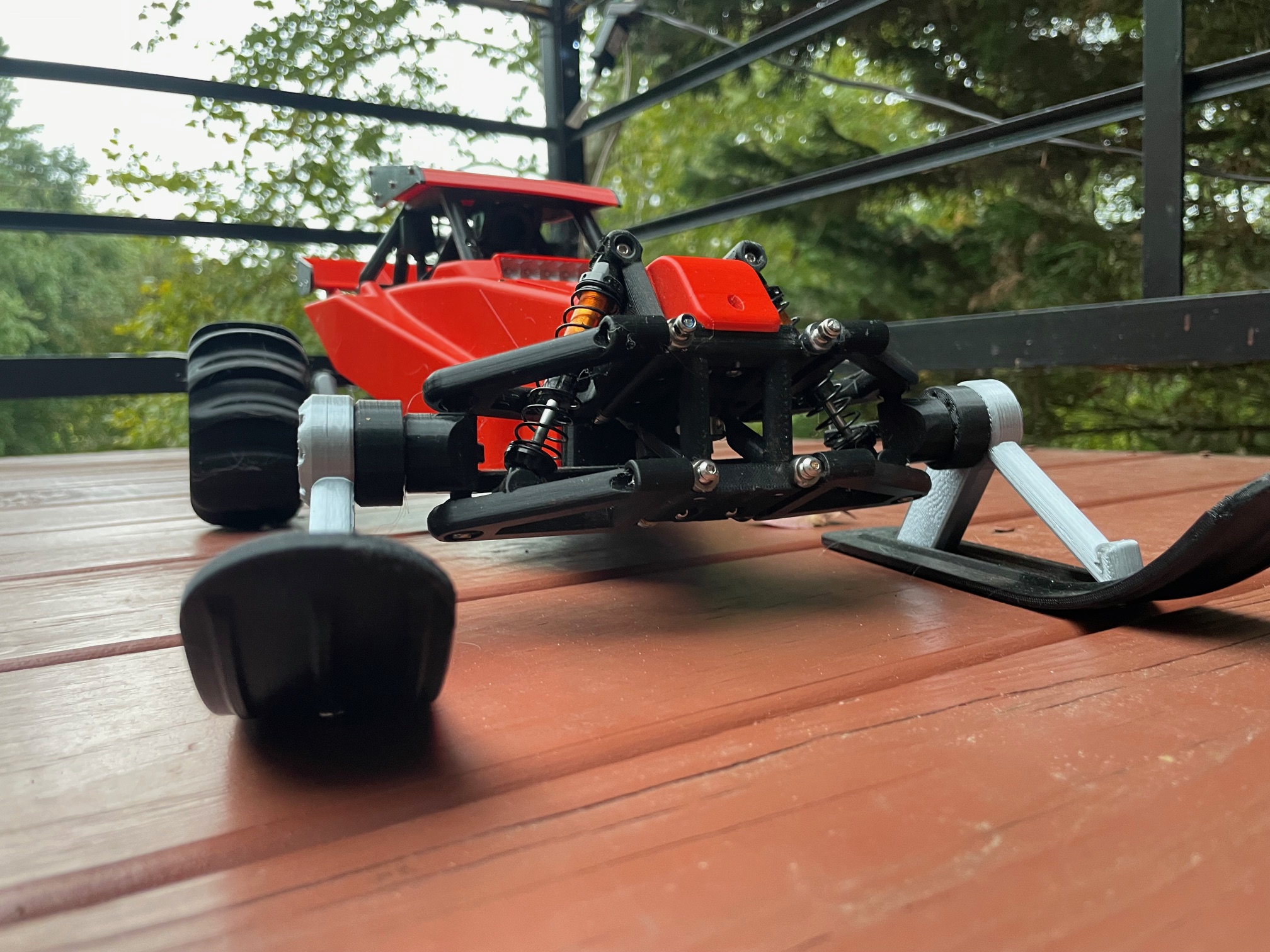 Sandpiper Snow Ski and printable rear tires by BlackCrow (RockyTop