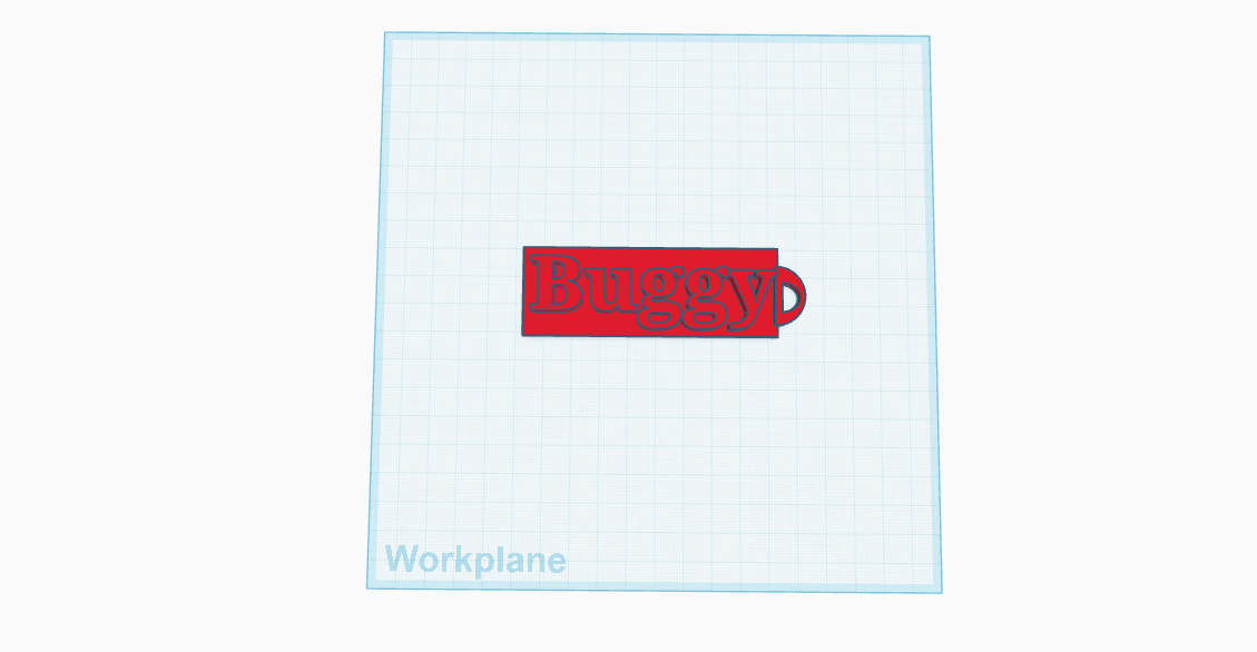 Buggy Keychain