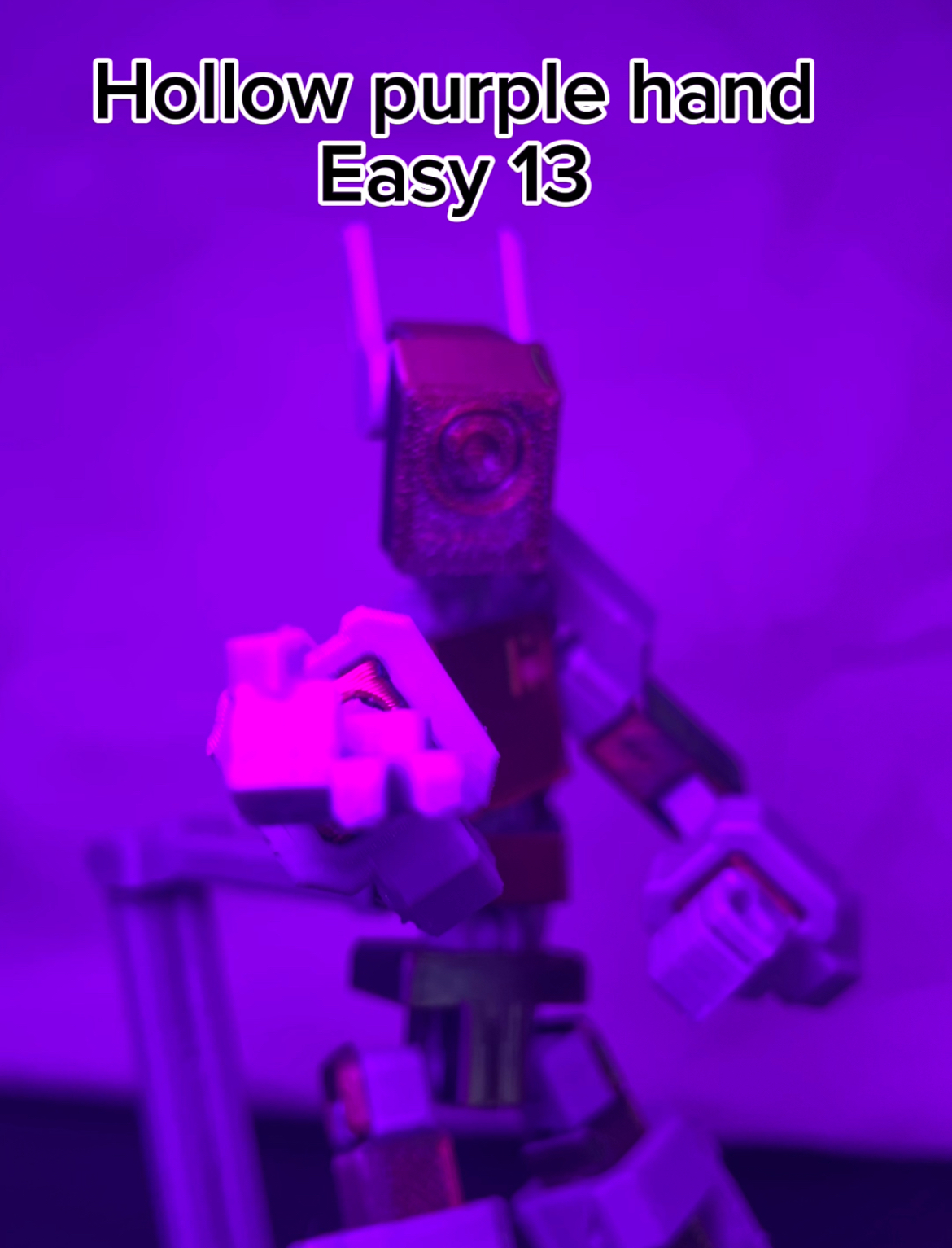 (JJK) hollow purple hand for easy 13