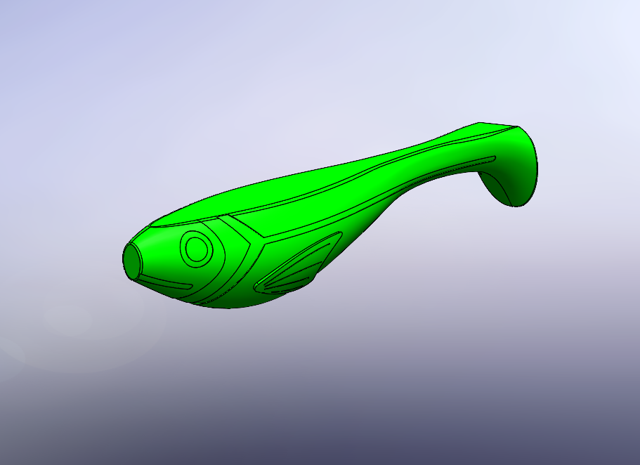 Fishing Lure Mould by SD-3D | Download free STL model | Printables.com