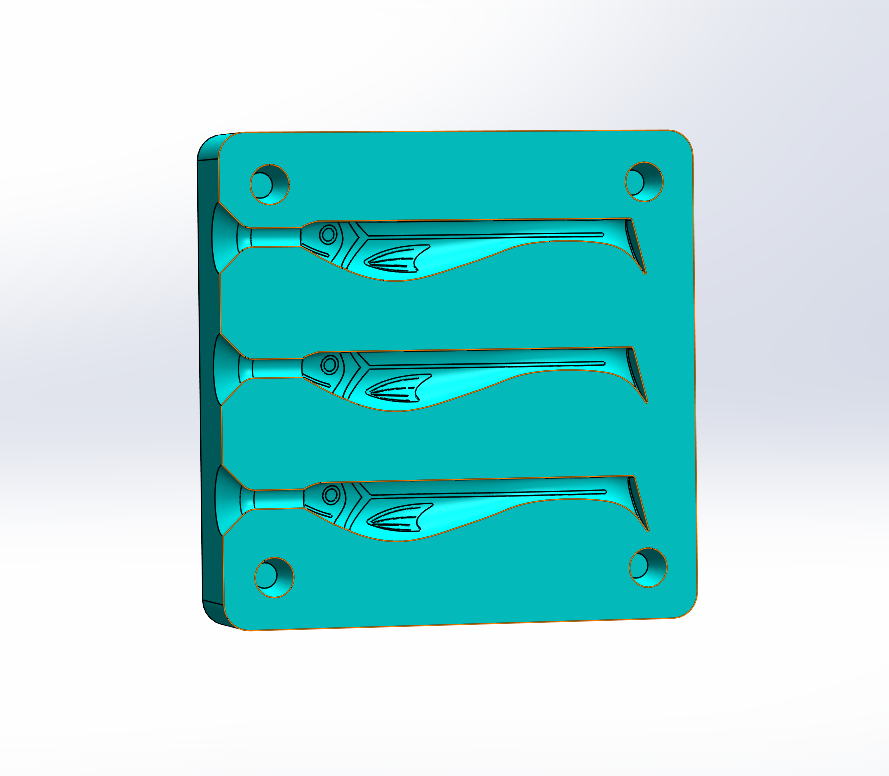 Fishing Lure Mould by SD-3D | Download free STL model | Printables.com