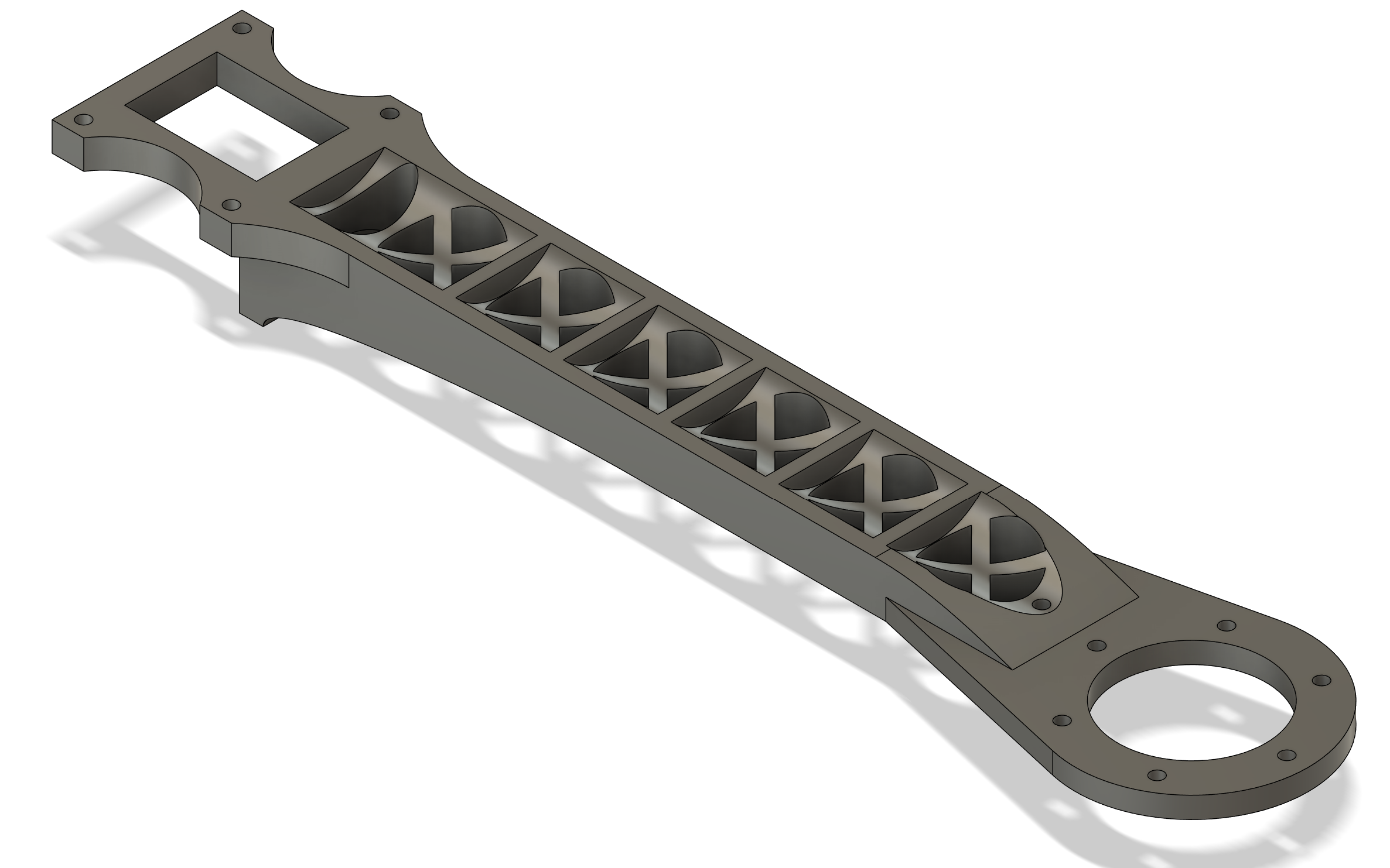 SK450 Drone Frame Arm by CaptainGoujon Download free STL model