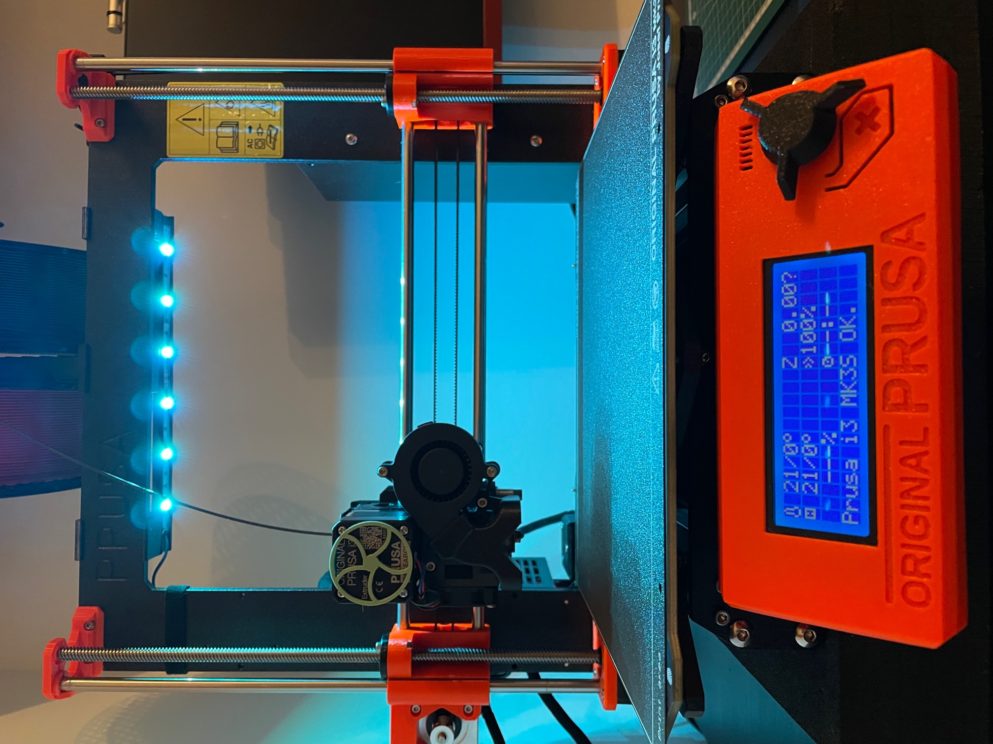 Prusa i3 Led bar | Light bar | Snap-fit