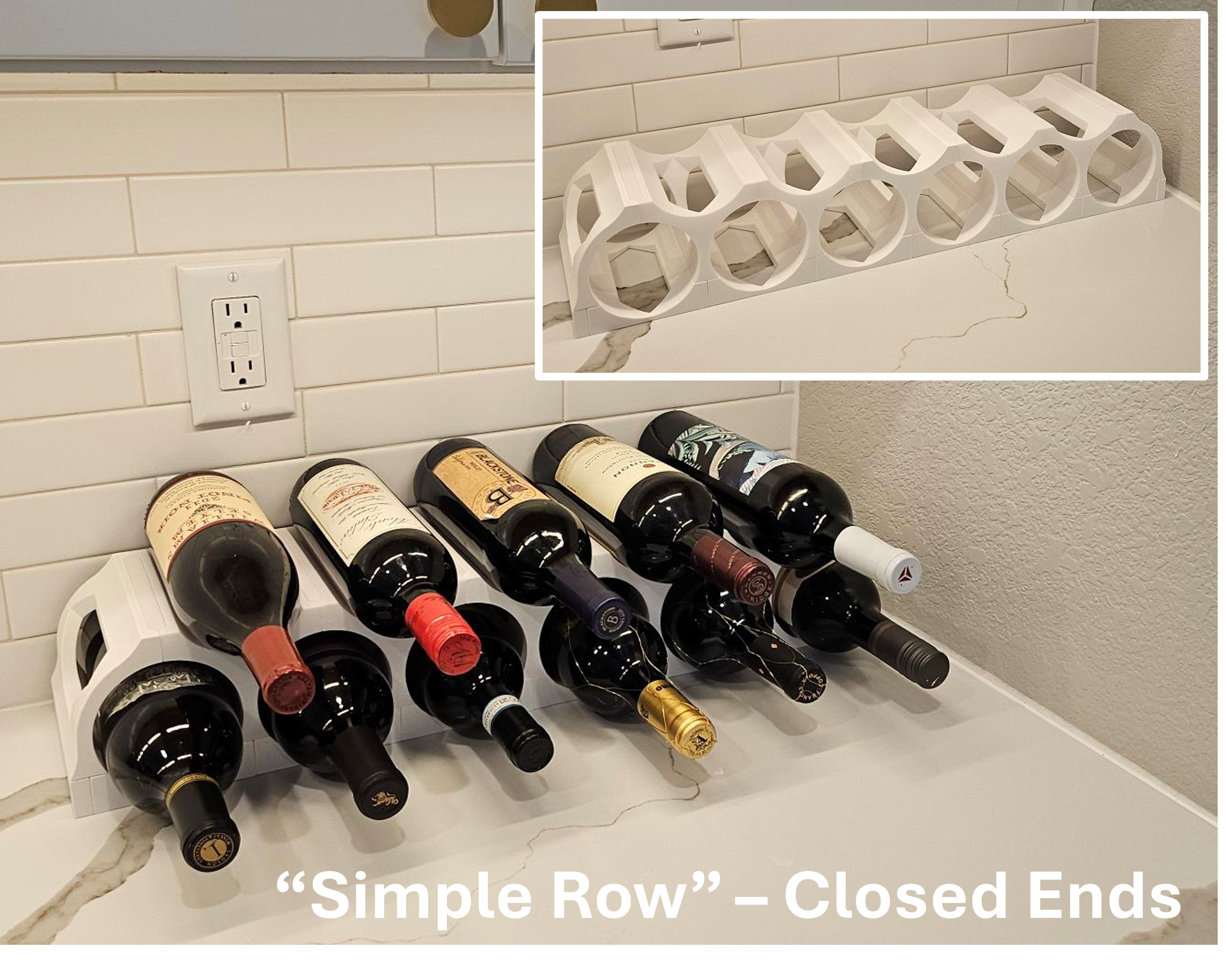 Miniatura 10 do modelo 3D Modular Wine Rack