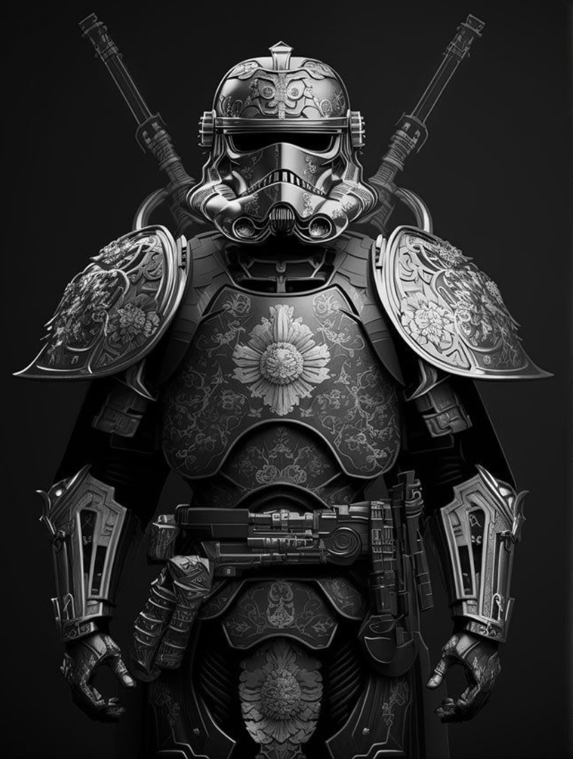 Samurai storm trooper- hue forge by Dandoe | Download free STL model ...