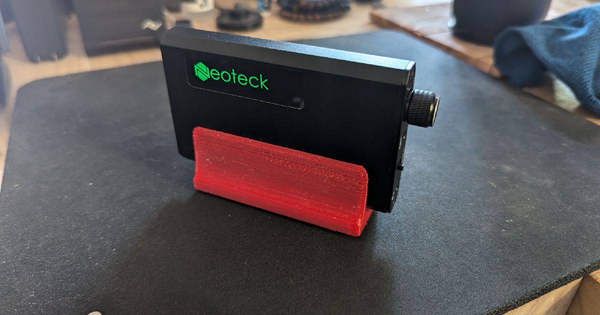 Neoteck Headphone Amp NK106 Holder by Patticus | Download free STL ...