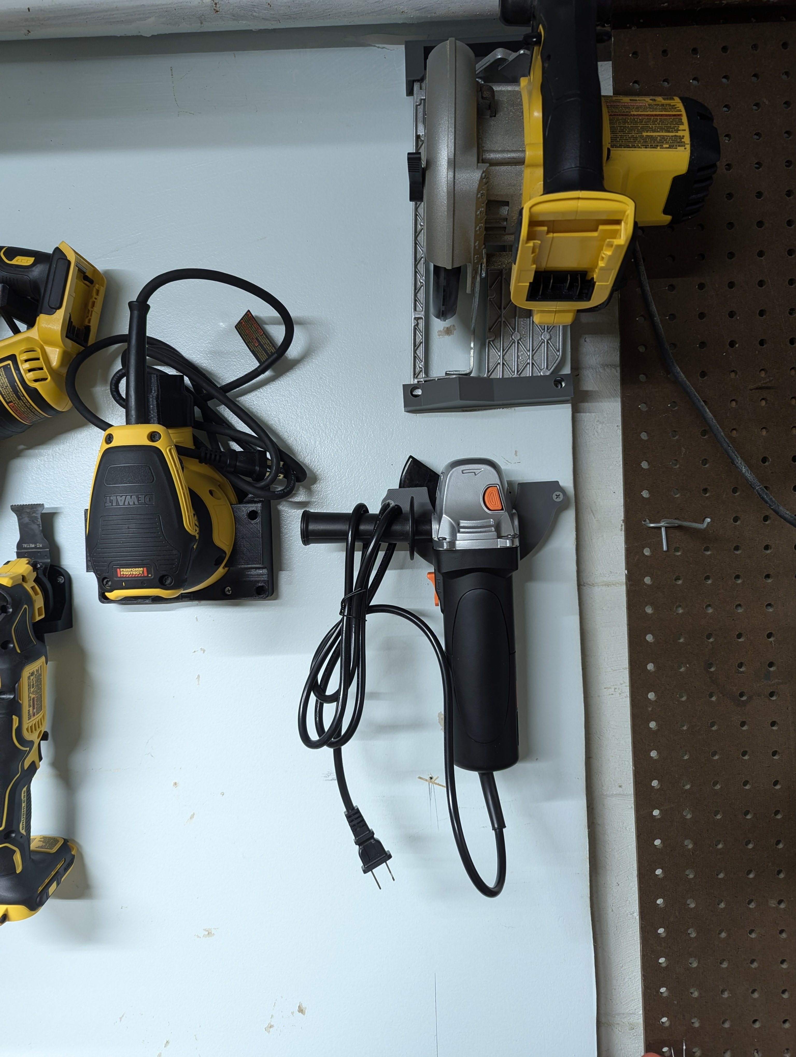 Harbor Freight Warrior Angle Grinder Wall Mount