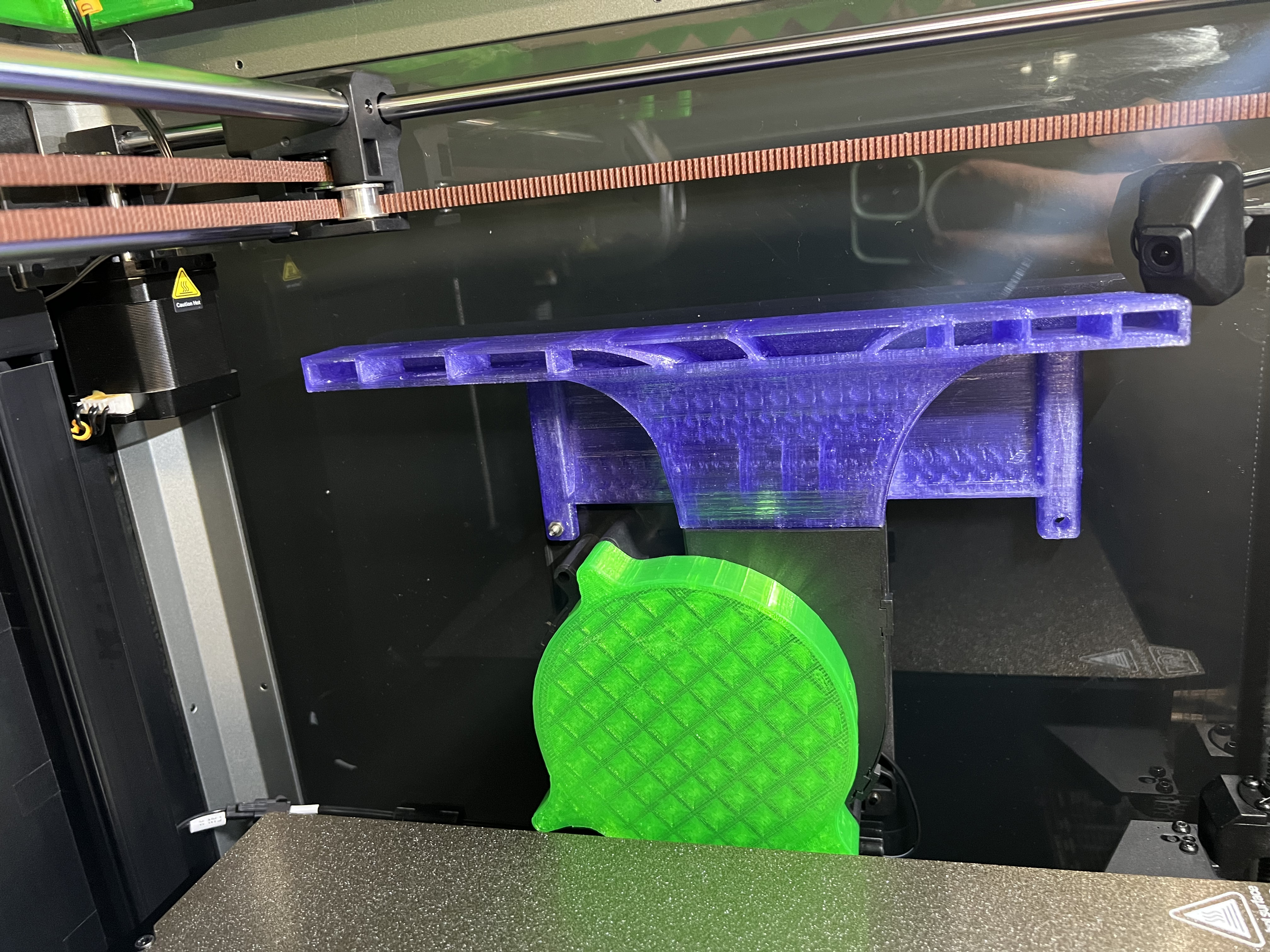 Auxiliary Blast - For K1 Max Updated Side Fan and Camera Mod - No support needed