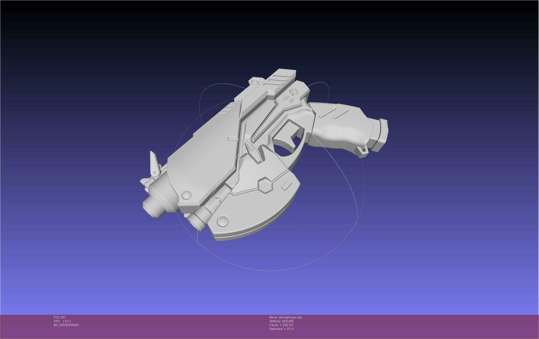 Overwatch D.Va Light Gun Pistol