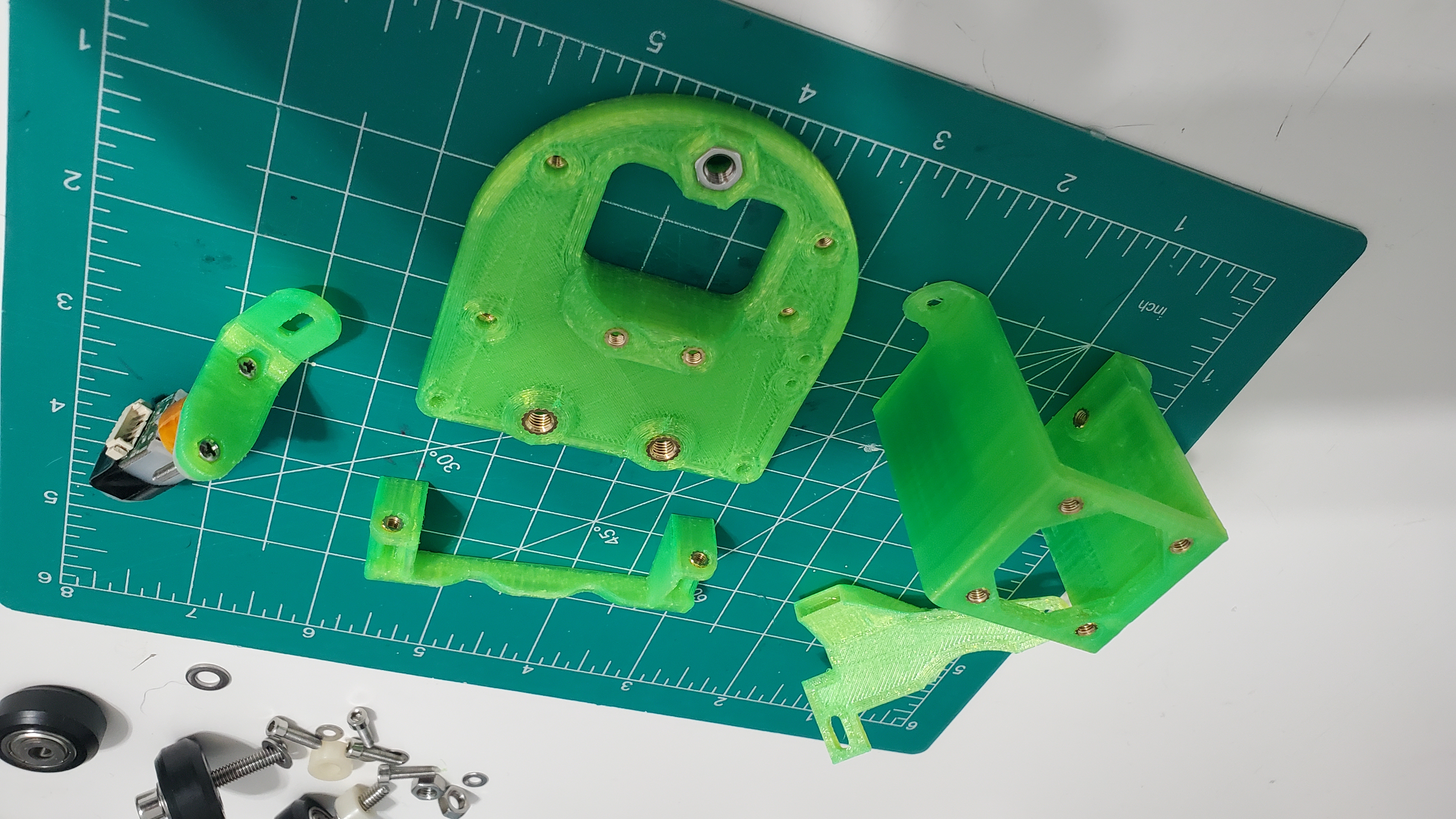 MK8 Hotend Mounting Plate for 2040 profile