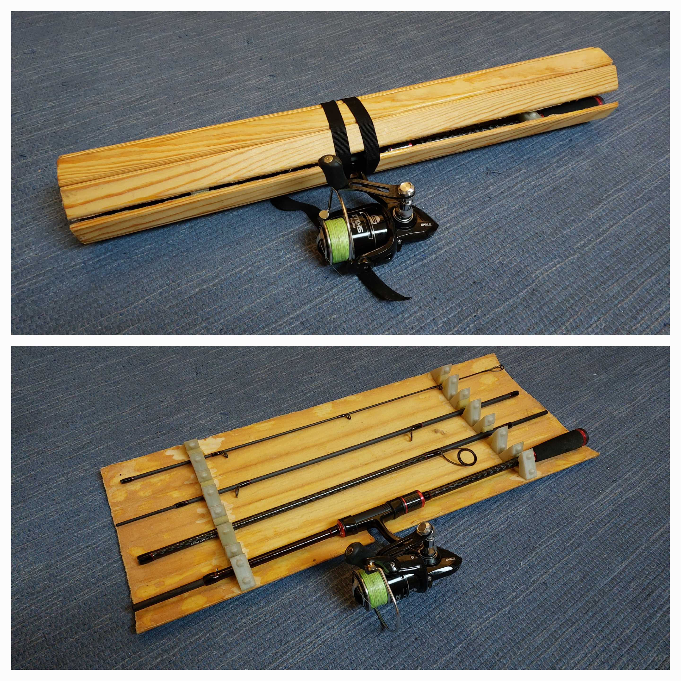 Fishing rod quiver
