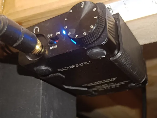 Fiio Olympus 2 under desk mount