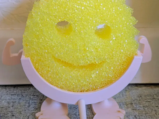 Scrub Daddy Holder Strong Muscles and Pee drain