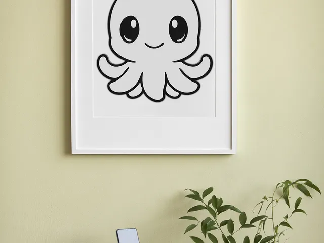 Cute Octopus Wall Art
