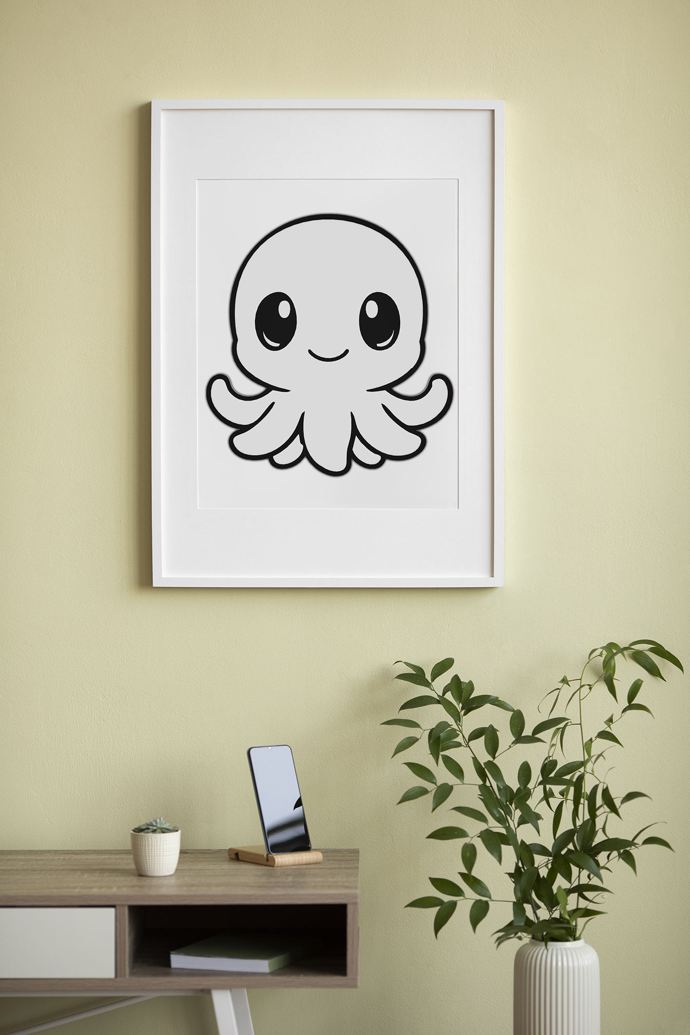 Cute Octopus Wall Art